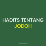 Hadits Tentang Jodoh
