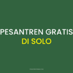 Pesantren Gratis di Solo