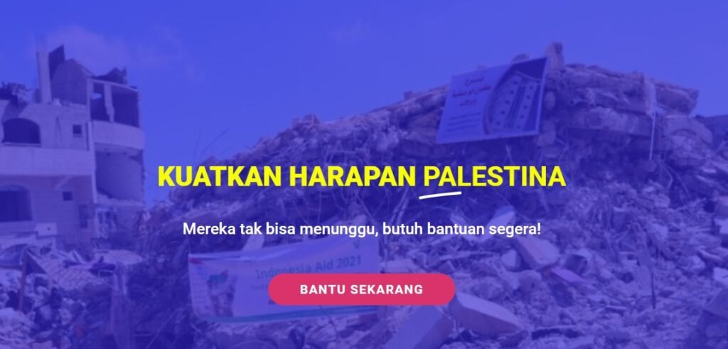 Donasi Palestina Dompet Dhuafa