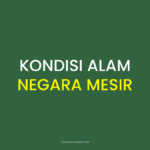 Kondisi Alam Negara Mesir