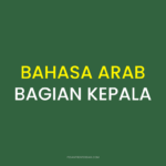 BAHASA ARAB BAGIAN KEPALA