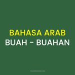 BAHASA ARAB BUAH - BUAHAN