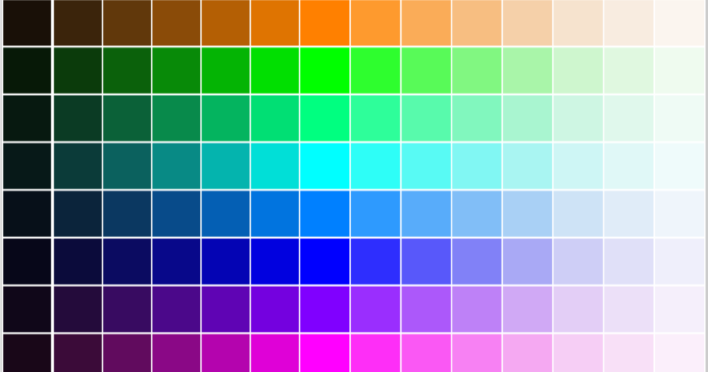 Contoh Kalimat Warna dalam Bahasa Arab