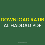 DOWNLOAD RATIB AL HADDAD PDF