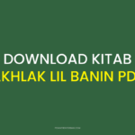 Download Kitab Akhlak Lil Banin pdf