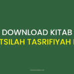 Download Kitab Amtsilah Tasrifiyah PDF