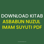 Download Kitab Asbabun Nuzul Imam Suyuti PDF