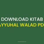 Download Kitab Ayyuhal Walad PDF