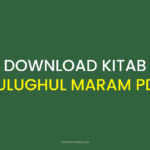 Download Kitab Bulughul Maram PDF