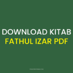 Download Kitab Fathul Izar PDF