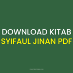 Download Kitab Syifaul Jinan PDF